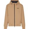EA7 TRAIN CORE ID M HOODED JACKET PA Bomber con cappuccio Identity in tessuto tecnico