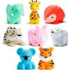 Munchkin 8 Pack Giocattoli Galleggia WildLove Animali | Divertimento