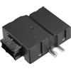 QUARKZMAN Pompa Carburante Modulo Guida 1 Pz Per BMW 1 2 3 4 X1 | Nero. ABS E Metallo. 9.6X9.5X2.9Cm. OE:16147476687. Per BMW Serie 2 F22 17-19, Serie 3 F30 17-19, X1 F48 17-19.