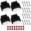 The Lord of the Tools 4Pcs 4Pin Bobina di Accensione Connettore 90980-11885 Compatibile con Toyota