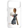 Disney Pixar Custodia per iPhone 17 Pro Max Lo chef di Ratatouille Remy di Disney e Pixar pronto a cucinare