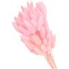 PATIKIL Bunny Tails Fiori Secchi 15,7 pollici, 150pcs Coda di Coniglio Naturale Soffice Finta Essiccata per Decorazioni Boho per Casa Vasi Matrimoni, Rosa
