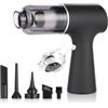Dyaucwpo Aspirabriciole, 3 in 1 Aspirapolvere Auto Portatile, 4000pa Mini Aspirapolvere, Aspirabriciole Potente con Filtri HEPA, Handheld Vacuum Cleaner, Leggero Soffiatore di Polvere, per Auto Casa