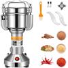 Couleeur Grinder Mulino Cereali 150g Portatile Grinder Elettrico Alta Velocità Mulino Creali 220V 3 Lame Acciaio Inossidabile Macina Cereali Elettrica per Farina Grano Cereali Secchi Erba Spezie