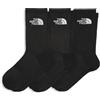 The North Face NF0A882H3OW MULTI SPORT CUSH CREW SOCK 3P Calzini Uomo BLACK ASSORTED Taglia XS