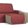 Martina Home Copri chaise longue imbottito Ambar, 240 cm, Rosso