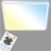 Briloner Leuchten 7082-016 Pannello LED, plafoniera dimmerabile, plafoniera con retroilluminazione, telecomando, 22 watt, 3000 lumen, bianco, 420 x 420 x 29 mm (L x P x A)