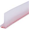 Yearninglife Striscia protettiva per doccia autoadesiva, flessibile, per porta della doccia, tagliabile, in silicone, per separazione a umido e secco (200 cm)