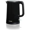 Cloer 4320 Bollitore elettrico 1,5 L, 1500 W, contenitore e coperchio in acciaio inox, spegnimento automatico, protezione dal surriscaldamento, apertura con una mano, indicatore del livello interno