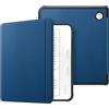FINTIE Custodia per 7 Kobo Libra Colour (2024) / Kobo Libra 2 (2021) eReader - Sottile Leggero Cover Protettivo Posteriore in Morbido TPU con Auto Sveglia/Sonno, Marine Blu