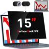 ZOEGAA Filtro Privacy da 15 pollici per Surface, Schermo Protettivo Magnetico Rimovibile per Surface BOOK 2