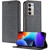 XINYEXIN Custodia in Pelle per Xiaomi Redmi 15C 4G/5G/Poco C85 4G | Nero, Cover a Libro, Portafoglio, Blocco RFID, Slot per Carte, Chiusura Magnetica, Supporto, Antiurto