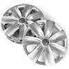 Volkswagen 2GA071456 - Copricerchi da 16, 4 pezzi, argento brillante