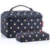 reisenthel beautycase Set - Il nostro set regalo composto da beautycase e borsa rettangolare per le festività!, 17 x 18 x 17 cm + 21 x 8 x 4 cm