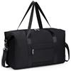 Narwey Per Ryanair Cabin Bag 40 x 20 x 25 sotto il sedile bagaglio a mano Ryan Air Travel Duffel Hospital Bag Holdall Tote Bag per donne e uomini 20L, Nero , 25x19x40 cm