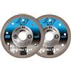 OX Cuts All Piastrelle Diamond Blade Twin Pack - 115 mm x 22,23 mm - Disco di taglio per piastrelle per smerigliatrici angolari - Porcellana, Ceramica, Pietra