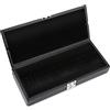 Dilwe Custodia Legno per Ance Oboe, 2 Strati in Pelle Scamosciata, Elegante per Protezione e 40 Ance