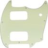 Musiclily Pro 9 Fori HH Battipenna Pickguard 3 strati Mint Green | per Chitarra Elettrica Squier Sonic Mustang