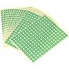 QUARKZMAN Etichette Autoadesive 0,39 Qc Pass 08 Adesivi Rotondi 2880Pz | Sigilli Antimanomissione, per Approvazioni di Controllo Qualità Gestione Dell'Inventario, Verde