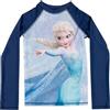 United Labels Disney Frozen Maglia UV 30 per Bambina Maniche Lunghe, Elsa, Blu, 110/116