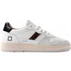 D.A.T.E. SNEAKERS Donna DATE W431-C2-VC-WD COURT 2.0 VINTAGE WHITE LEOPARD