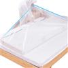 BAIFULAI Sacchetti sottovuoto per materassi 240 x 130 cm, grandi e impermeabili, sacchetti sottovuoto con sacchetto ermetico, sacchetto sottovuoto, riutilizzabile, per materassi, vestiti