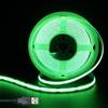 Clearhill Fita LED COB USB 5V, Verde, 8mm, 320 LED/m, 8W/m, CRI90, 2M, Pannello Doppio Elettroplaccato, IP20, Decorazioni Interne