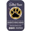 The Quilted Bear Custodie magnetiche per aghi con zampa di cane - Custodia smaltata per aghi per cucito, ricamo e accessori per punto croce | Supporto sicuro per spilli e aghi