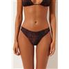 Calzedonia Brasiliana Costume Dark Animalier Marrone