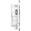 GU 6-37349-01-L-1 Lamiera di chiusura per Secury da avvitare, regolabile con pezzo AT con piega europea 29 x 8 mm, sinistra acciaio zincato color argento, links