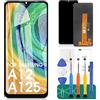 SRJTEK Per Samsung Galaxy A12 Sostituzione dello schermo per Samsung A12 Schermo LCD A125 Display LCD SM-A125F Touch Digitizer SM-A125M Assemblea con A125U Kit di parti di riparazione (non adatto A12 Nacho)