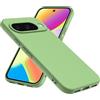 WFTE Cover per Google Pixel 10/10 Pro Silicone Liquido Custodia Protettiva Protezione Anticaduta, Antiscivolo Cellulare Ultra Sottile Antiurto Morbido Case per Pixel 10/10 Pro - Verde