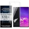 Glcrrpu 2 pellicole protettive per Samsung Galaxy S10 Lite [6,7], pellicola protettiva idrogel flessibile e trasparente in TPU