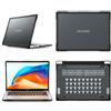 UFinetech Custodia per Huawei MateBook D14 2023 14 Pollici - Cover Protettiva Rigida Nero, Ultra-Sottile, Antishock, Antigraffio, Design Elegante con Ventilazione, Adatta per Uomini e Donne