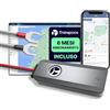 Transpoco 4G GPS Tracker per Auto in Tempo Reale con SIM e Piano di 6 Mesi | GPS per Moto, Camion e Flotte | Batteria Backup 300 mAh | Geofencing e Alarmi Antifurto | Supporto UE (GS900)