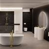 neoro - Il bagno completo con lavabi, WC, vasca e doccia, incl. rubinetteria, specchi illuminati e zona trucco, Bad-des-Monats-Set4, Universal [Mobili da Bagno > Top con Doppio Lavabo da Appoggio]