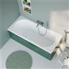 evineo ineo3 vasca da bagno rettangolare da incasso con scarico nella zona piedi, BE0764WH, ineo3 bianco [Vasche da Bagno > Vasche da Bagno Rettangolari]