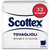 Scottex Tovaglioli Doppiovelo Con Trama Microtrapuntata, Multicolore, 33 Pz | Tovaglioli carta, Pratici e comodi, Ultra assorbenti, Per tutti i giorni