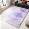 Generic Tappeto Salotto Sfondo viola astratto Flanella Stampa Tappeti Camera Da Letto Rug Cucina Antiscivolo Lavabile Per Salotto Cameretta 140 x 200 cm Lilla