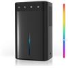 ZAPLIT Deumidificatore Elettrico 2.6L, Silenzioso per Casa, Cantina, Bagno & Camera da Letto fino a 32 m², con Luce RGB, Spegnimento Automatico e Modalità Notturna, Risparmio Energetico