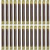 sourcing map 24 cornici flessibili interne in metallo, 12 cm, per portamonete e borsette, con clip per portafogli, borse, fai da te, artigianato, cucito, borse, colore: bronzo
