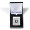 Leuchtturm Nobile Etui for 1 Embossed Gold Bar in Blister Packaging, Upright Format, Black