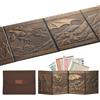 Trymaker Dm Screen, DND 5e Dungeon Master Screen in ecopelle, schermo GM, D&D Dungeon e accessori regalo drago
