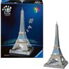 Ravensburger Puzzle 3d Iconics Torre Eiffel LED