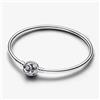 Pandora Bracciale Rigido Chiusura Cerchio Eterno 19cm DONNA Pandora