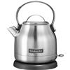 KitchenAid 5KEK1222ESX bollitore elettrico 1,25 L 2200 W Nero, Acciaio inox"