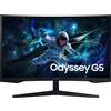 Samsung Monitor Samsung S32CG554EU LED display 81,3 cm [32] 2560 x 1440 Pixel Wide Quad HD Nero (Odyssey S32Cg554Eu Led - Display 81.3 Cm X Pixels Hd Black Warranty: 12M) [LS32CG554EUXEN]