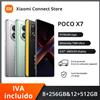 POCO 【Marchio+】POCO X7 Smartphone Dimensity 7300-Ultra 6.67"120Hz Display AMOLED 45W 5110mAh 50MP Fotocamera IP68 Xiaomi HyperOS NFC