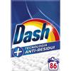 Dash Detersivo Lavatrice In Polvere, 86 Lavaggi