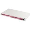 DIGITUS Pannello patch FO con attrezzatura 19'' 1U, 24x LC dx, OM4 DN-96432-4